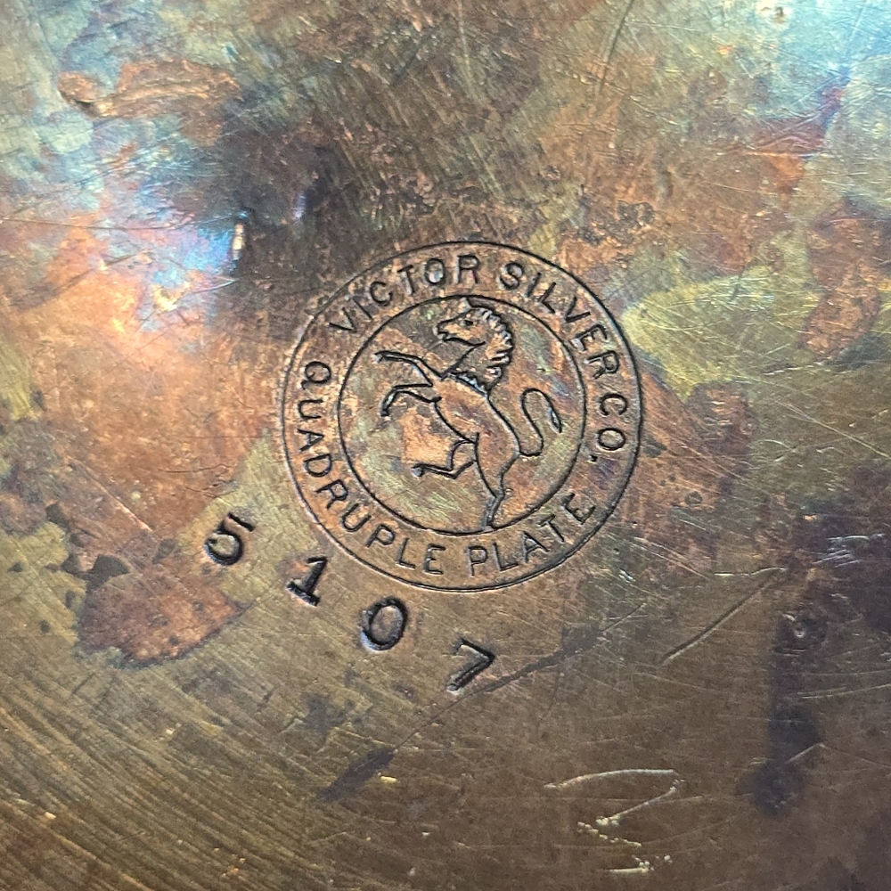 Antique Silverplated Casket Trinket Box - Picture 7 of 7